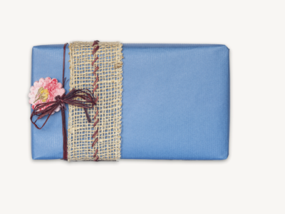 Geschenkverpackung «Blau»