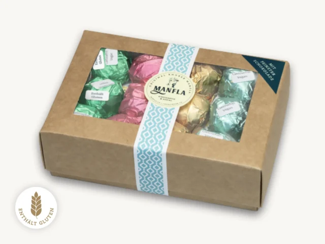 Manfla 12er-Packung klein 4 Sorten
