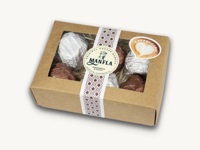 Manfla 6er-Packung mittel Cappuccino